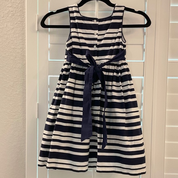 Pippa & Julie Girlsโ Nautical Tulle Dress - Size 6 - Picture 3 of 4